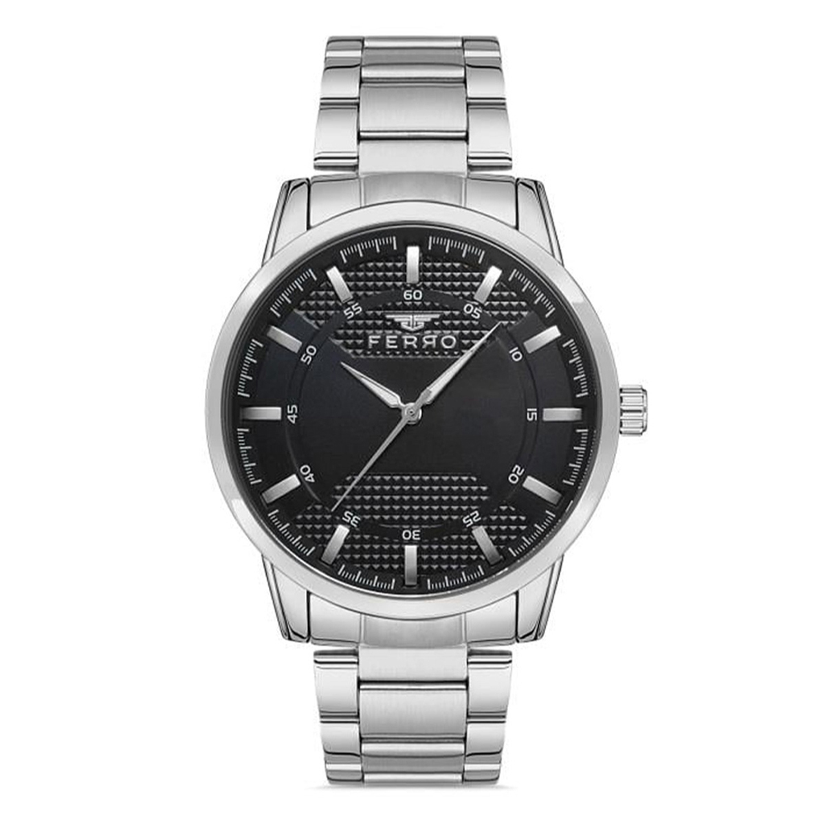 MONTRE FERRO HOMME SIMPLE ACIER